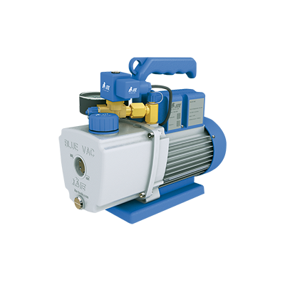 Pompe a vide 2 étages 66 l/mn avec vacuomètre Delmo