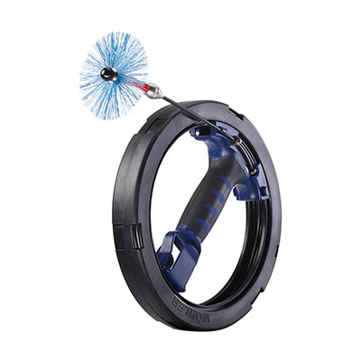 Enrouleur mini ramonage et conduits d'air ENROULEUR MINI S par Wöhler