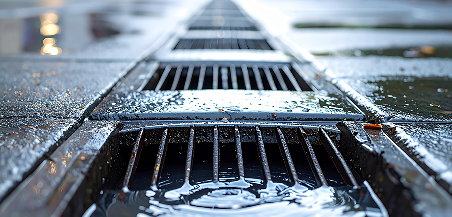 Grille de caniveau