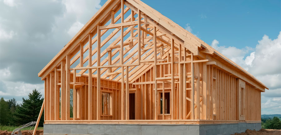 Construire une maison ossature bois en kit