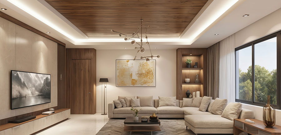 Faux plafond : focus sur le plafond tendu