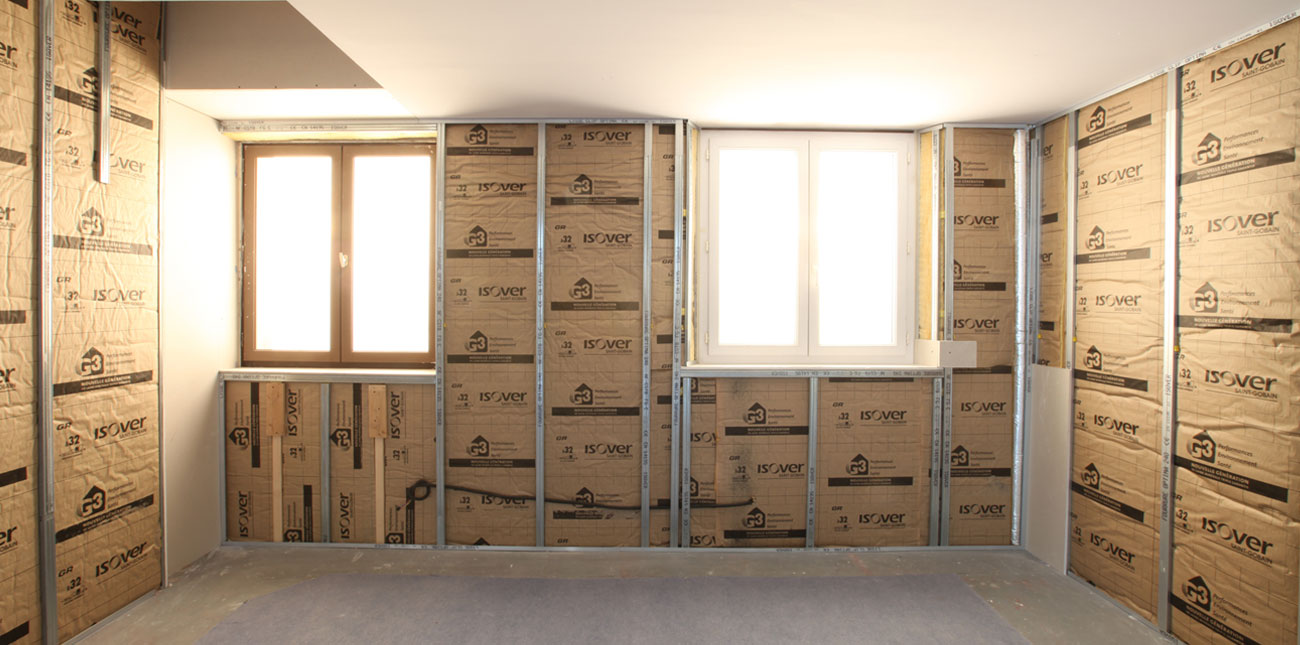 isolation thermique par l'intérieur