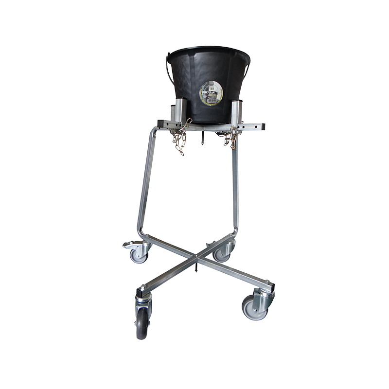 Chariot porte seau pliable 1