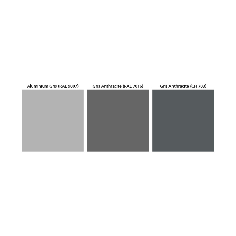 Coloris de l'Abris de jardin Juno