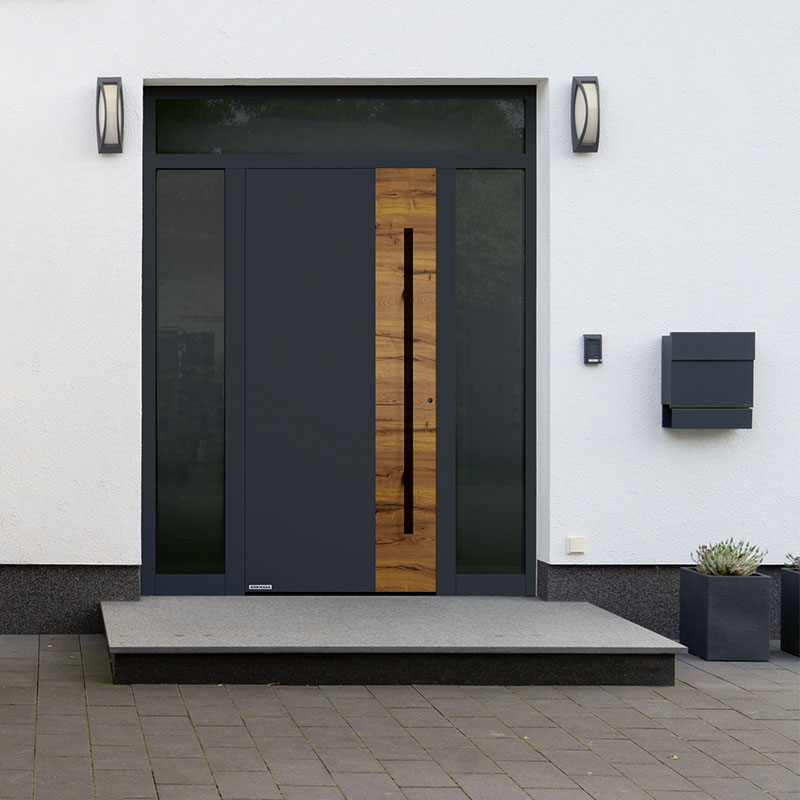 Portes d'entrée Alu Thermosafe Motif 878 de Hormann