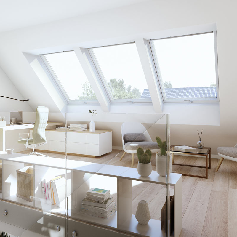 couvreur fenetres de toit combinaison trio et plus de velux