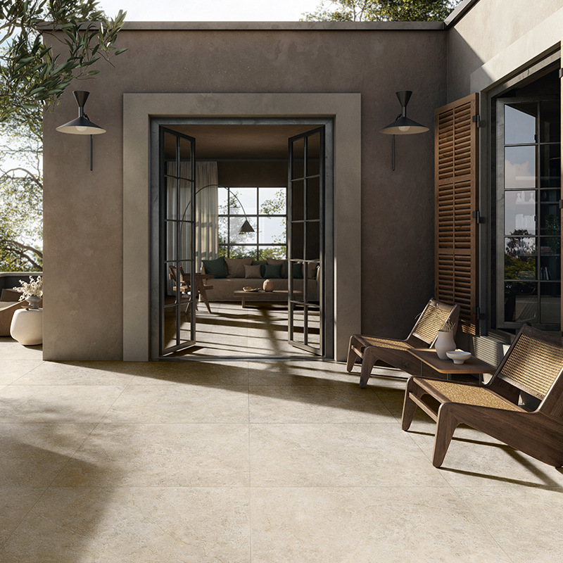 Dalles céramique Landstone Clay de Novabell