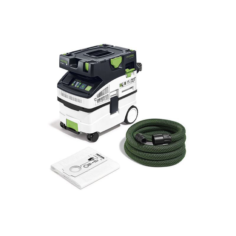 Aspirateur Festool CLEANTEC CTL MIDI I AC - Mobile, 350-1200 W, Classe Poussière L