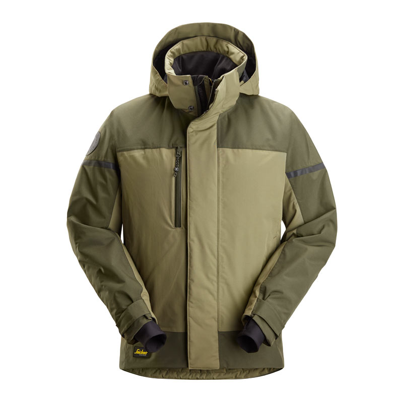 epi veste impermeable isolante verte kaki de snickers