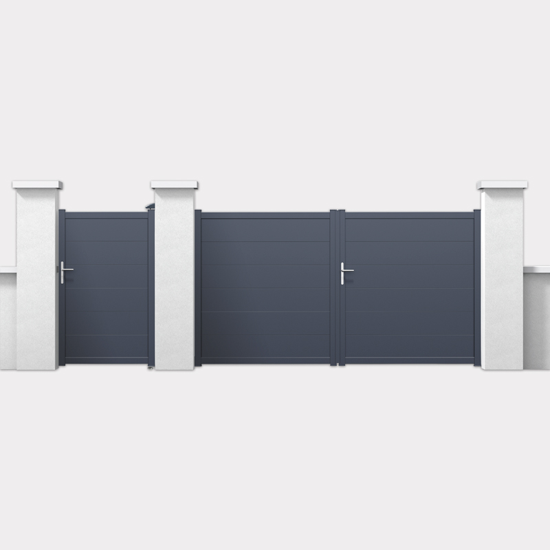 Portail aluminium Essia de Jardimat 3