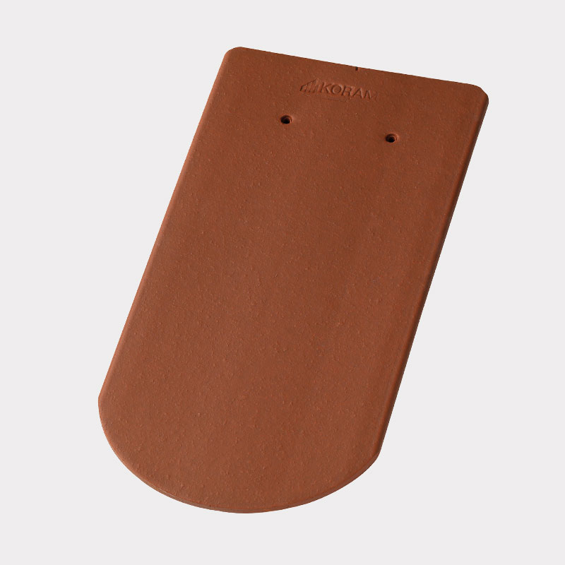 Tuile plate 16 x 38 - Nuance Cuivre