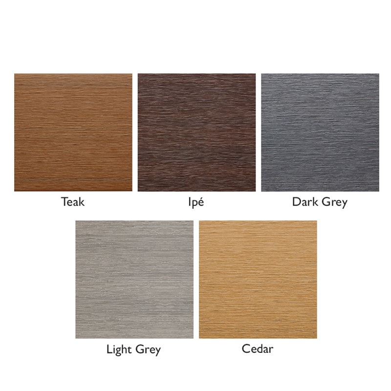 Coloris pour les Lames de terrasse FIBERDECK® Brooklyn