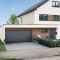 Porte de garage sectionnelle RenoMatic rainures M Woodgrain de Hormann