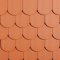 Tuile plate 16 x 38 - Nuance Rouge