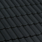 Tuiles béton Double Romane - Noir