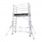 Échafaudage roulant aluminium X-TOWER Tubesca Comabi 