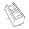 Bloc de parement structuré 2