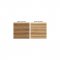 Coloris des dalles Nordic Wood de Novabell