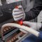 Couteau à dégainer avec sabot de guidage de Knipex