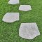 Pas Japonais Hexagone Quarzite Bianco de Granulati Zandobbio
