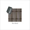 Tuile Panne et Panne TFP - Brun foncé