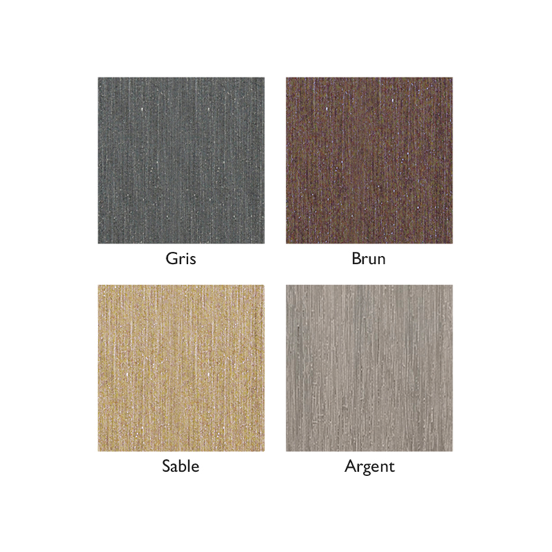 Coloris pour le kit d'occultation composite Akido de FIBERDECK®
