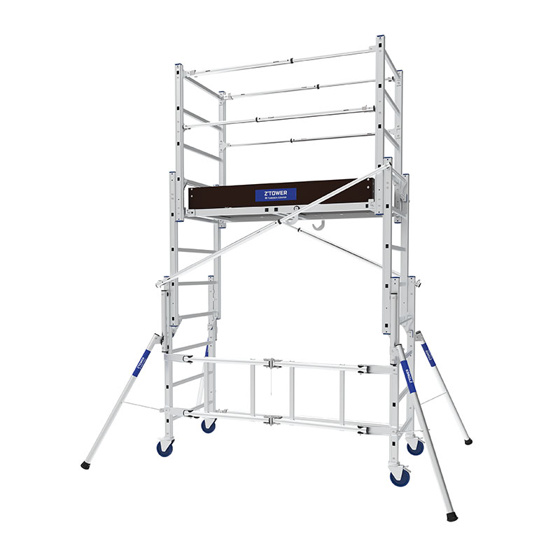 Échafaudage roulant aluminium X-TOWER Tubesca Comabi 