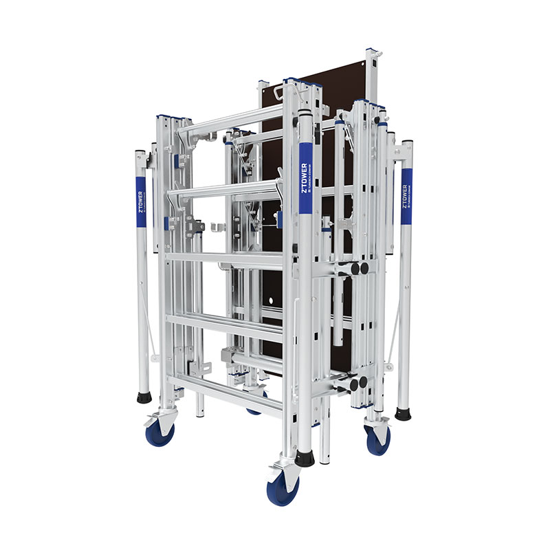 Échafaudage roulant aluminium X-TOWER Tubesca Comabi 