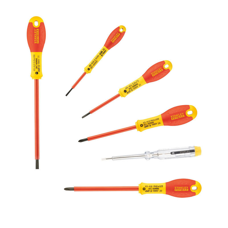 Tournevis isolés Fatmax de Stanley