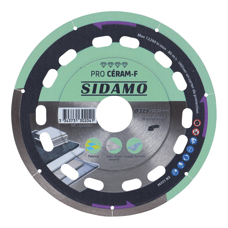 outils carreleur disque pro-ceram-f de sidamo
