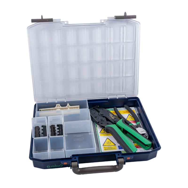 Kit d'outils solaires en valisette de e-robur
