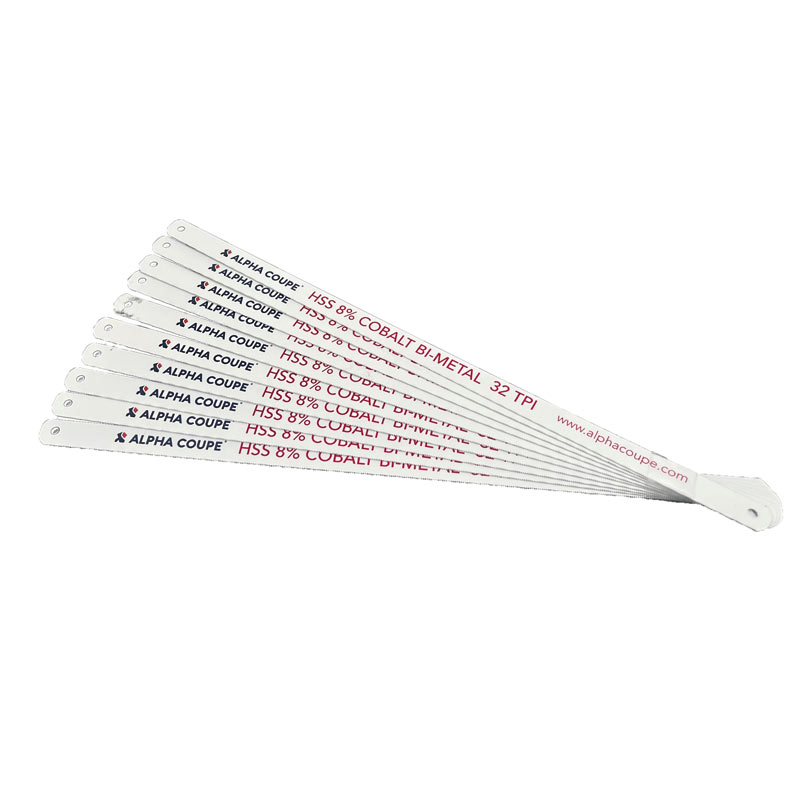 outils electroportatifs lame scie à main HSS 8% Cobalt d'alphacoupe 