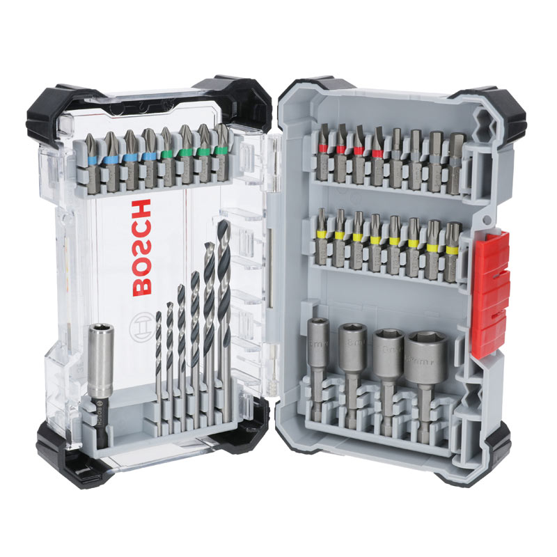 outils electroportatifs set percage vissage 35 pieces metal de bosch