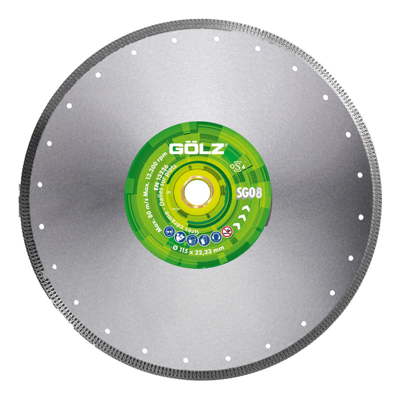 outils electroportatifs disque-diamant sg08-350 de golz