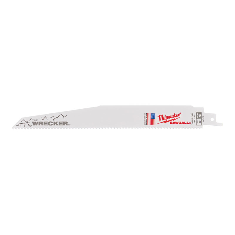 outils electroportatifs lame scie sabre wrecker de milwaukee