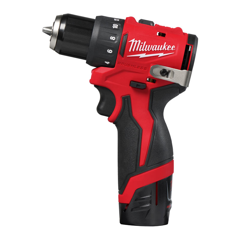 outils electroportatifs perceuse-visseuse m12 blddrc-202c de milwaukee