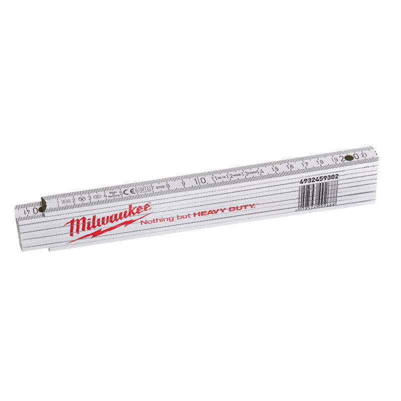 outils a main mesure pliante bois 2 mètres de milwaukee