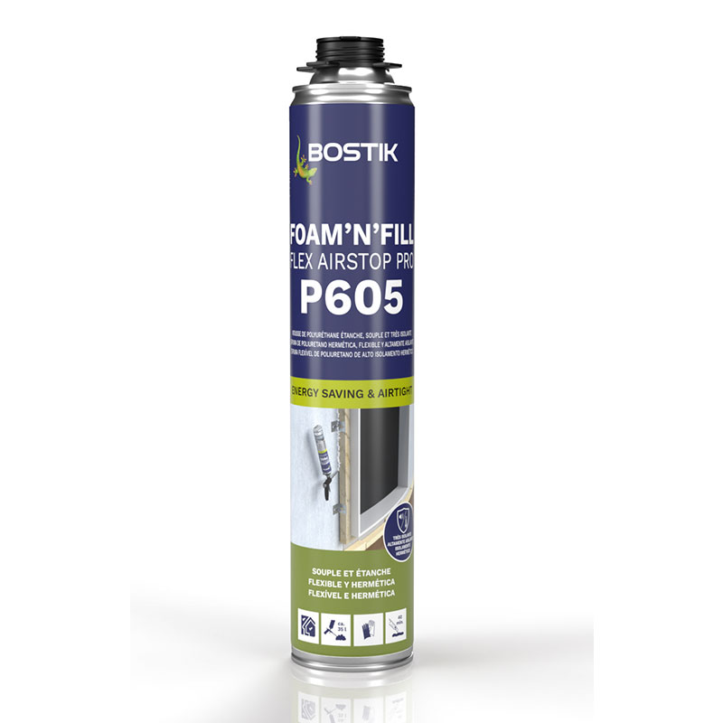 Mousse PU souple et étanche FOAM'N'FILL FLEX AIRSTOP PRO P605