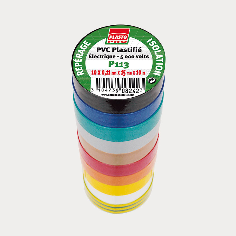RUBAN ADHÉSIF PVC Plasto Pro