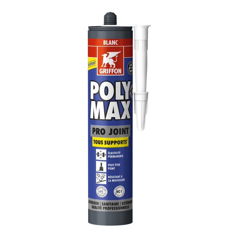 Mastic d'étanchéité POLYMAX PROJOINT de Griffon