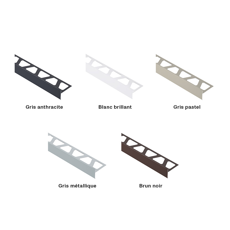 Nuancier profilé de finition Schlüter® BARA RTC Schluter