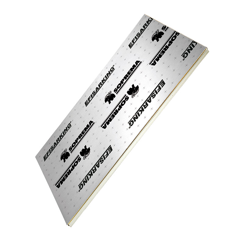 Panneau isolant pour toiture pente Efisarking® Soprema 3