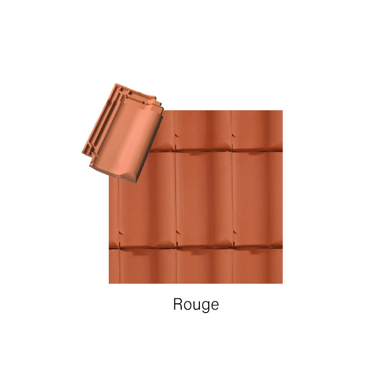 Tuile Panne et Panne TFP - Rouge