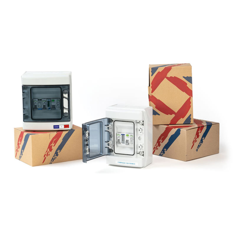 Solution photovoltaïque solterre pv premium - coffret de protection