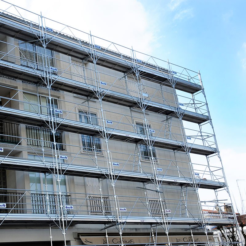 Echafaudage de facade 1