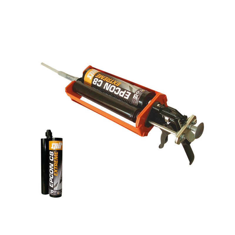 Résine de fers à béton et scellement de tiges filetées 1