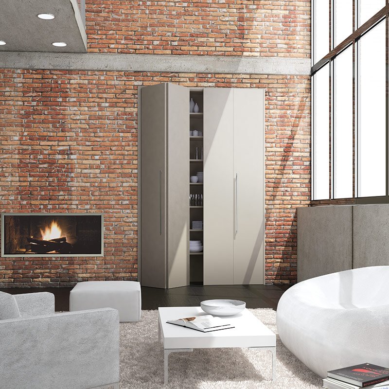 Open pliante, décor argile 1