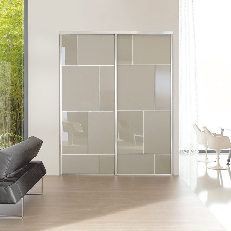 Platine argent brillant, modèle mirage 1