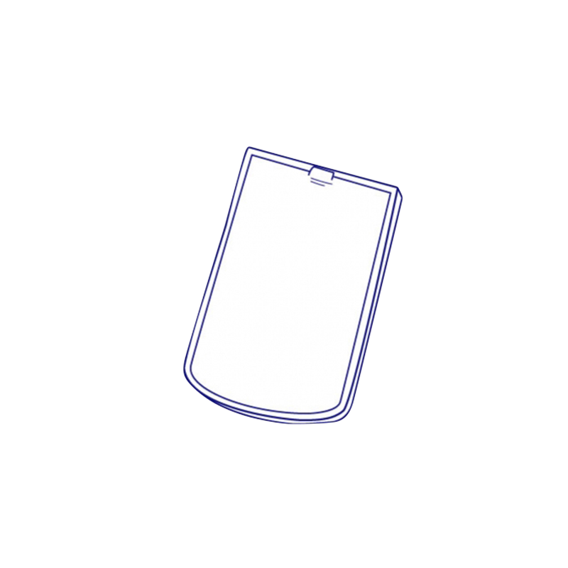 Tuile plate arrondie 1