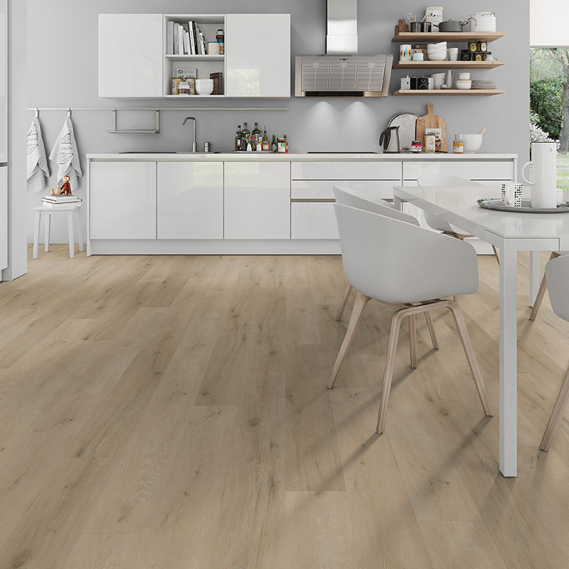 Lames et dalles Solide Click 55 Solide Click 55 Oneflor Europe - Prestige Oak Light Natural